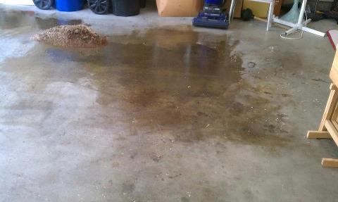 Get the Stains off your Garage Floor!
